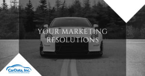 Your Marketing Resolutions CarData Banner